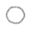 Custom 925 silver Moissanite bracelet
