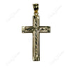 10KT GOLD CROSS PENDANT