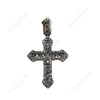 10KT DIAMOND CROSS