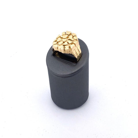 10K Gold Nugget Ring