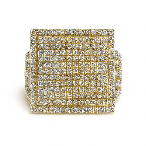 SQUARE DIAMOND RING
