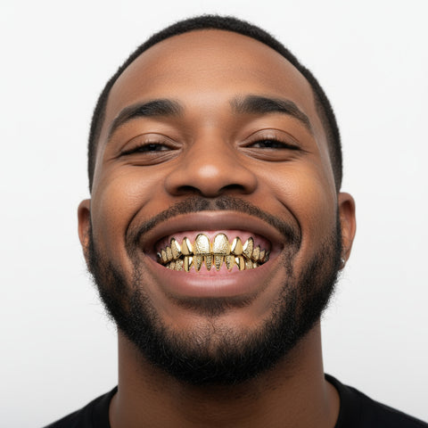 SOLID GOLD GRILLZ