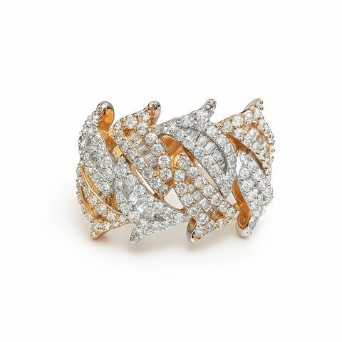 CUSTOM SHARK DIAMOND RING