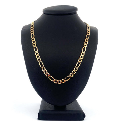 10K Gold Figaro 4MM