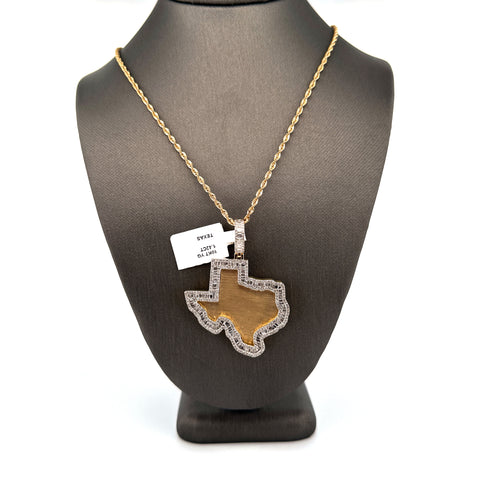 Texas Pendant FREE CHAIN