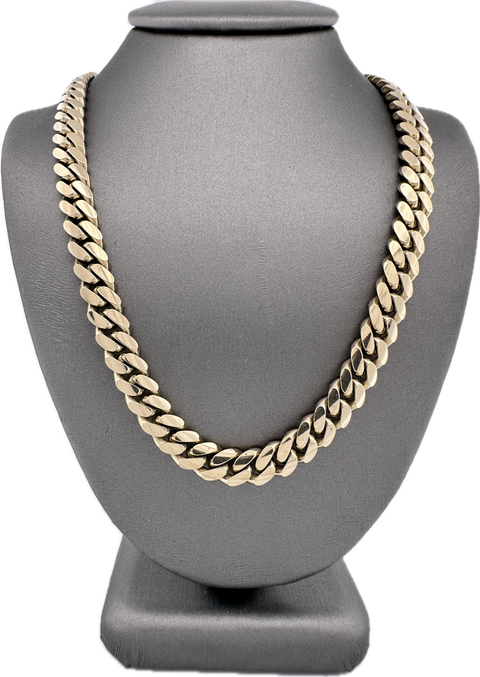 10K Solid Gold Miami Cuban Link