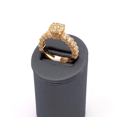 10K Diamond Ring