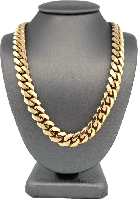 10K Gold Miami Cuban