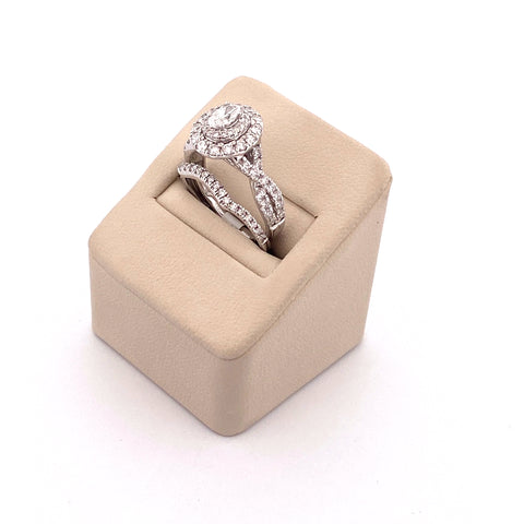 14K Gold Diamond Engagement Ring