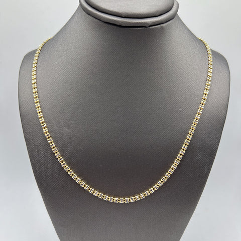 10KT GOLD ICE CHAIN