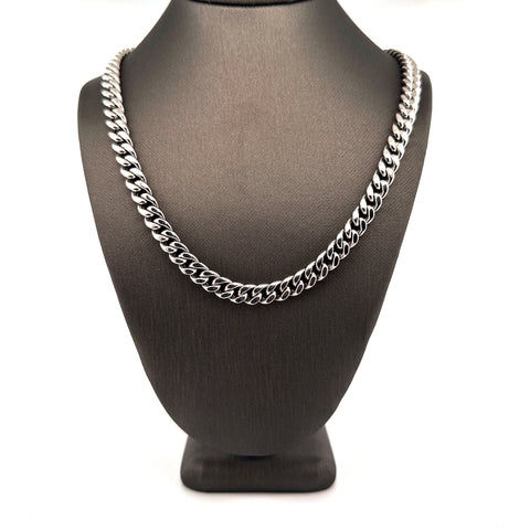 10K white gold Miami Cuban