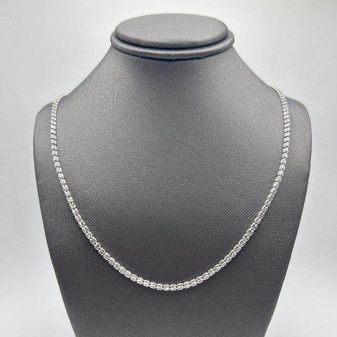 10KT DIAMOND CUT CHAIN 16”