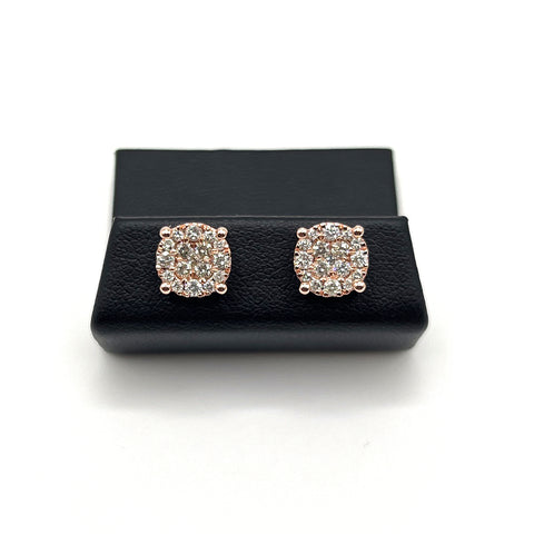 0.76CT DIAMOND EARRINGS
