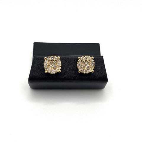 0.76CT DIAMOND EARRINGS
