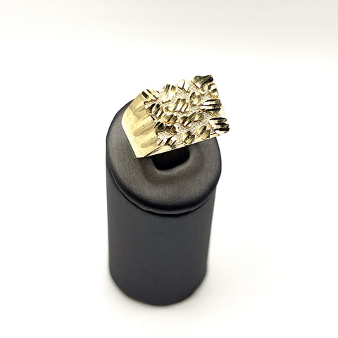 10KT NUGGET RING