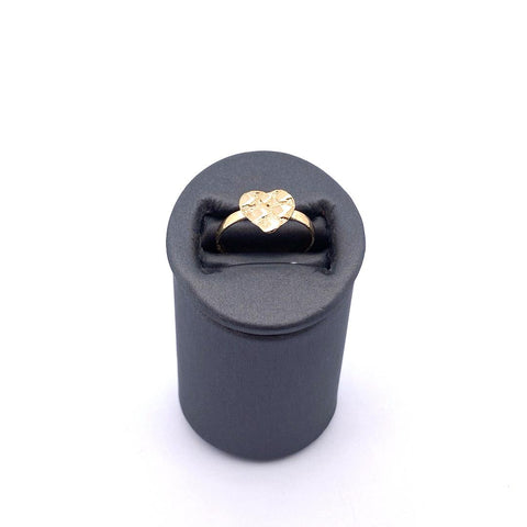 Custom heart ring