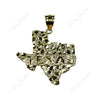 10KT GOLD TEXAS PENDANT