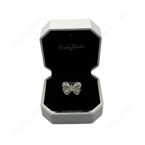 10KT BUTTERFLY RING