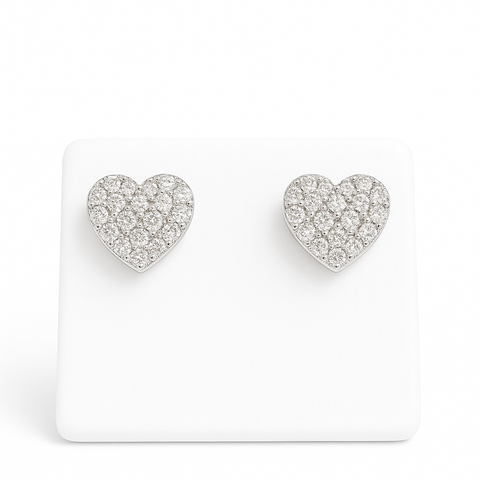 Heart Diamond earrings