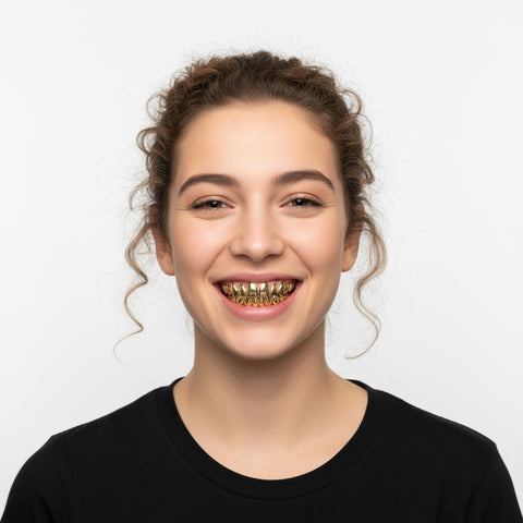 SOLID GOLD GRILLZ