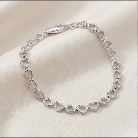 HEART DIAMOND BRACELET
