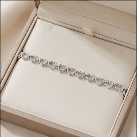 HEART DIAMOND BRACELET